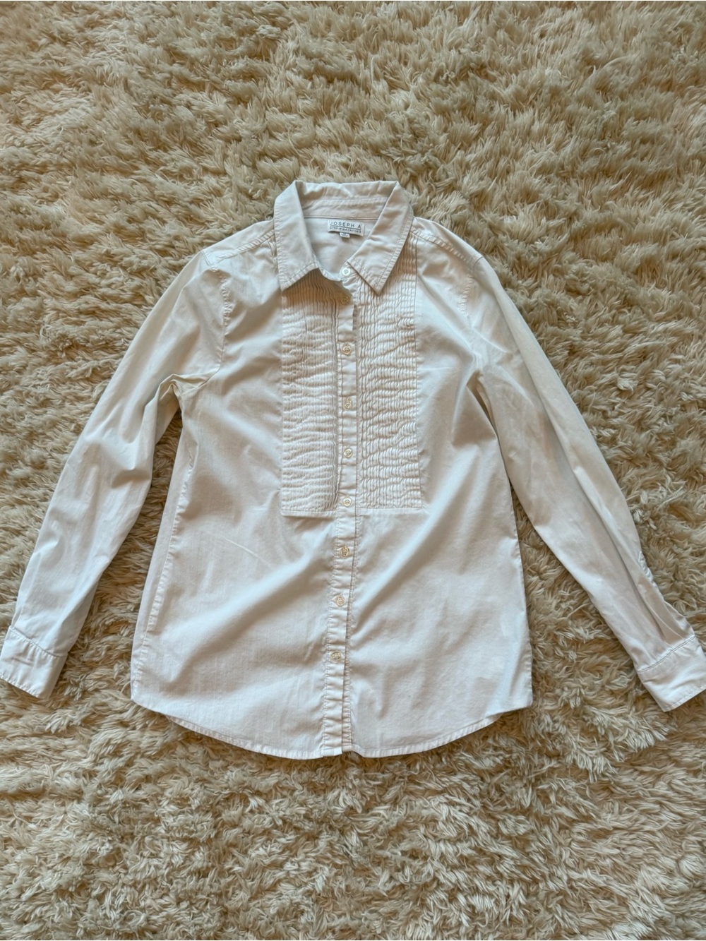 Joseph A white blouse women’s size medium - Picture 2 of 5